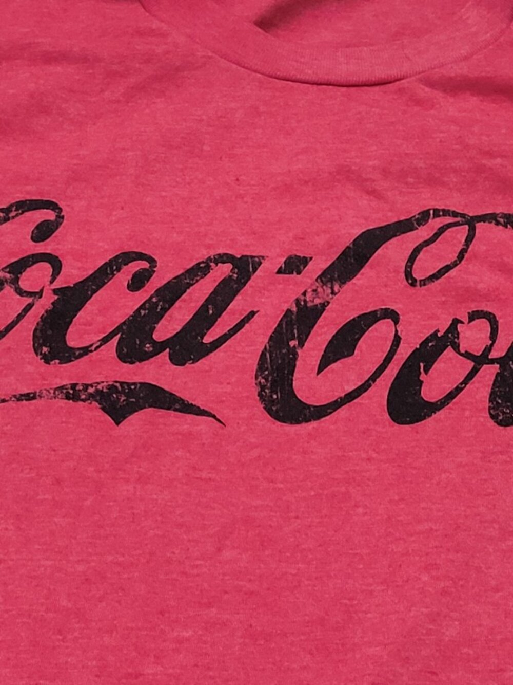 Coca-Cola Red Graphic T-Shirt XL Coke Short Sleeve Soft Comfy